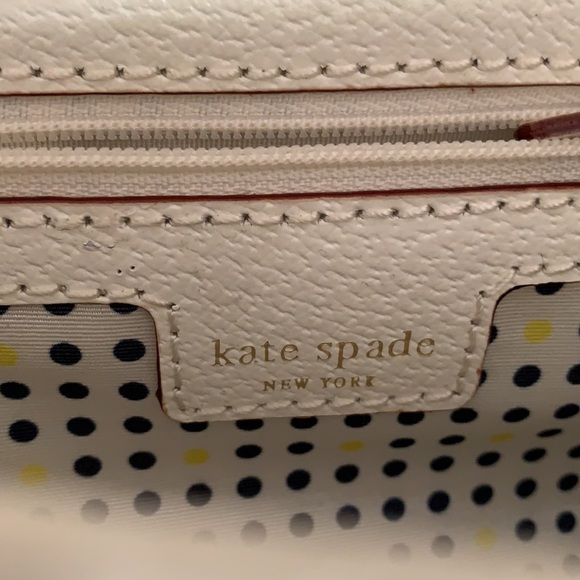 Kate Spade rattan leather clutch shoulder bag - Picture 9 of 11